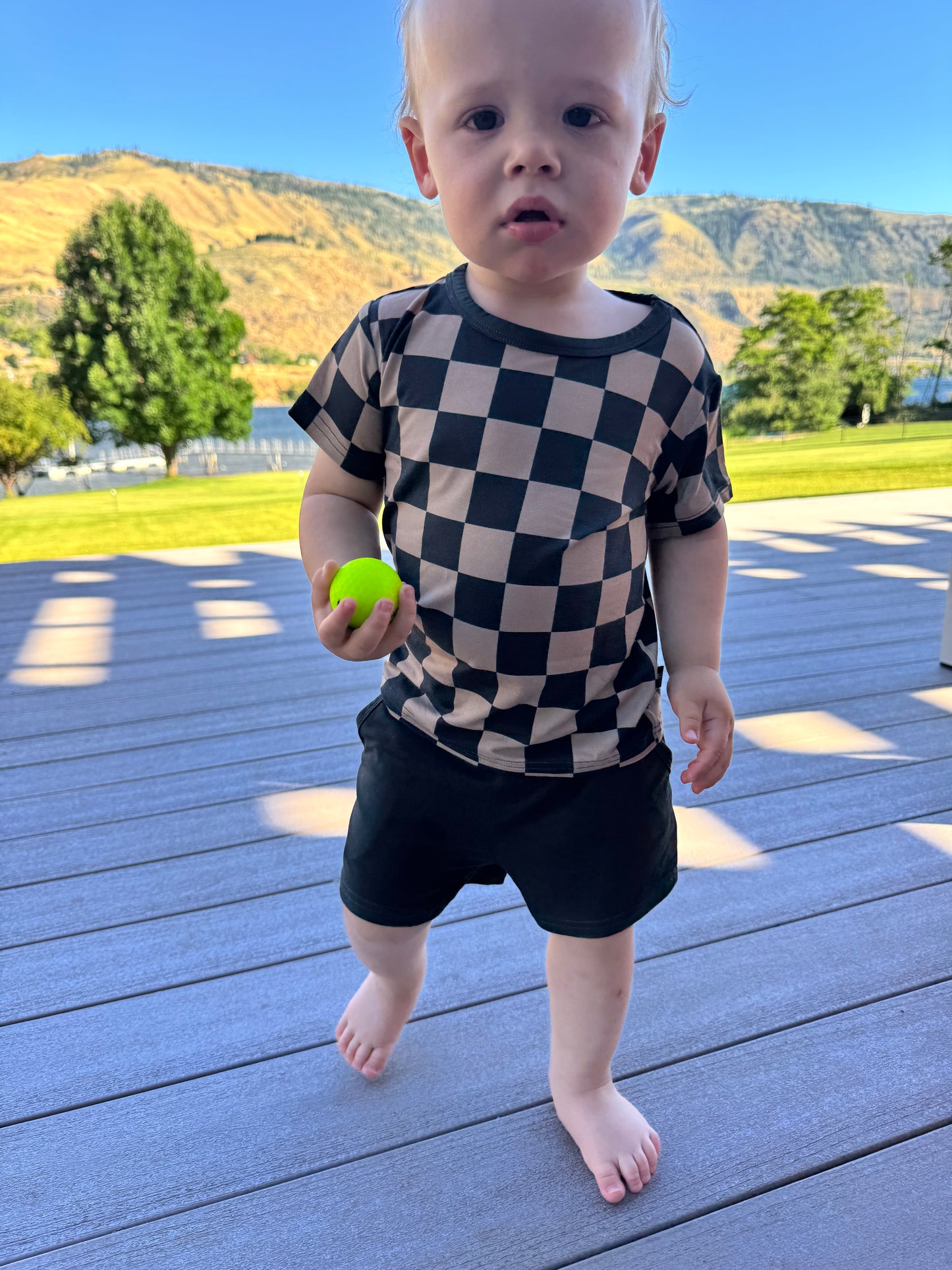 Checks: Pocket Short and Tee