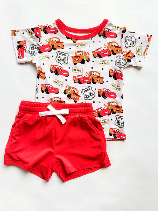 Route 66: Pocket Short & Tee