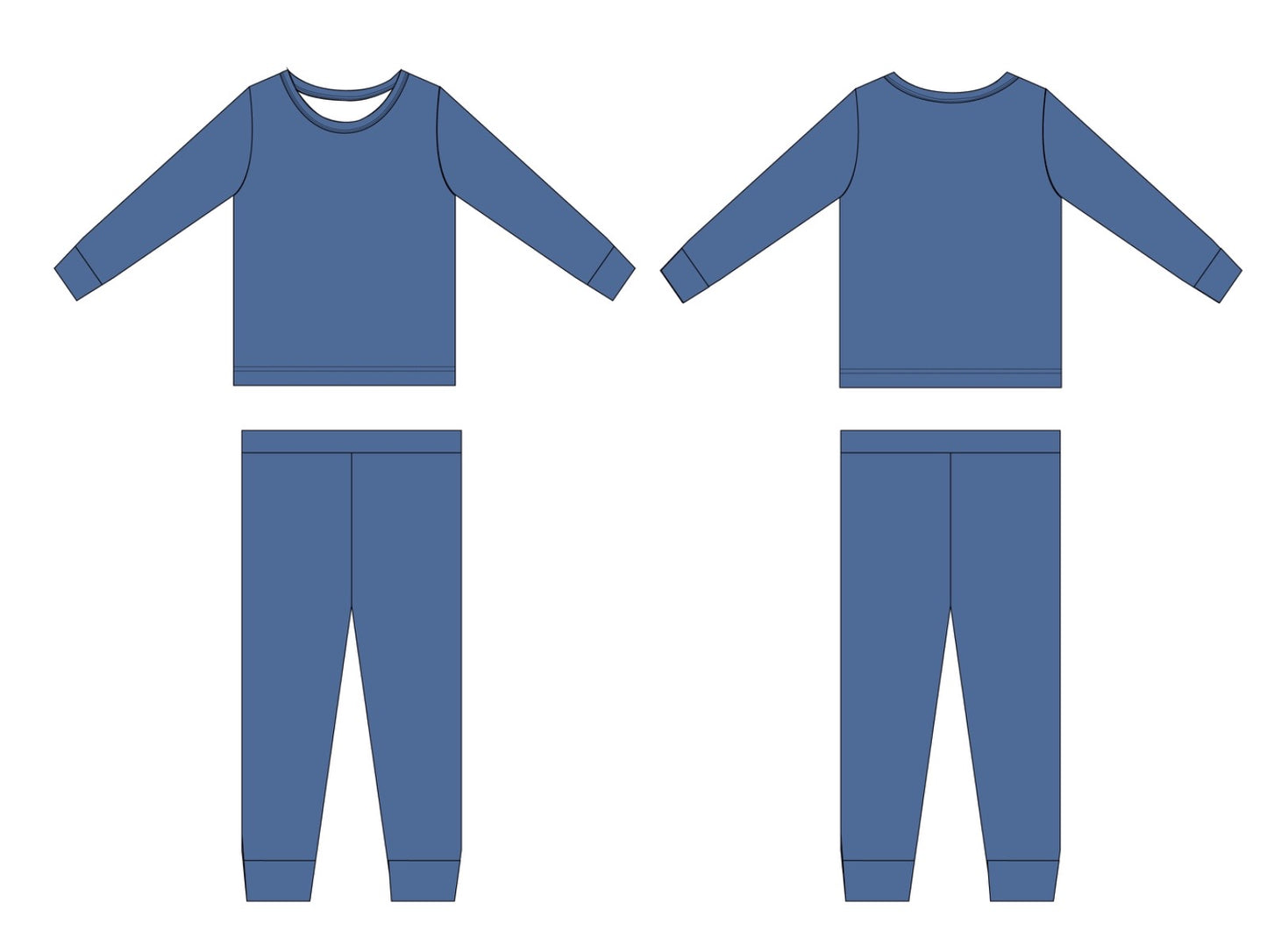 Air Force Blue: 2 Piece Set