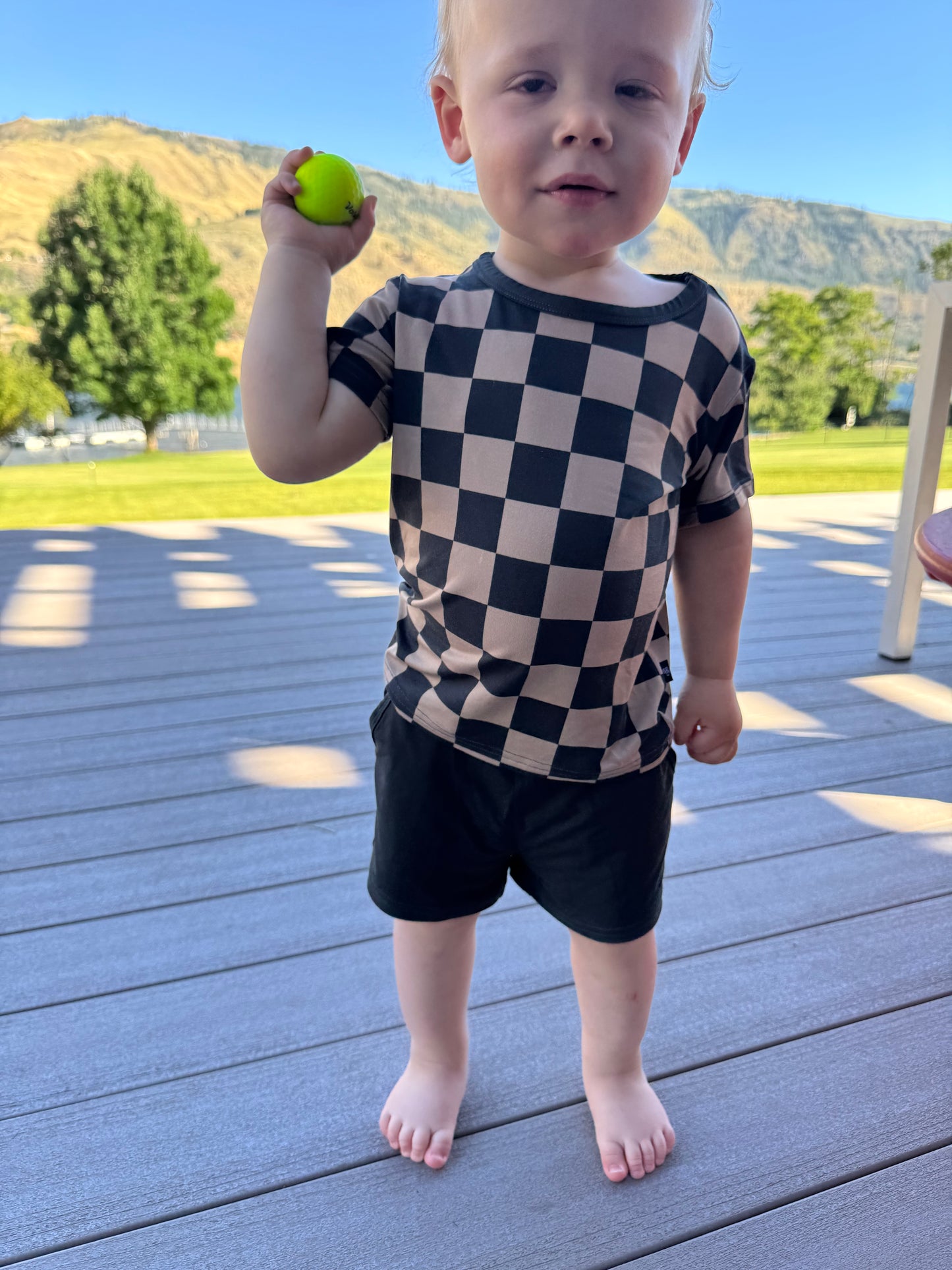 Checks: Pocket Short and Tee