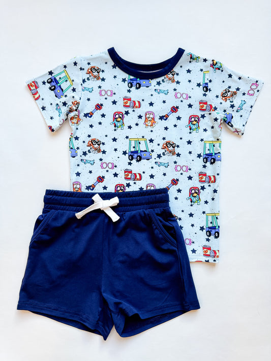 The Grannies: Pocket Short & Tee