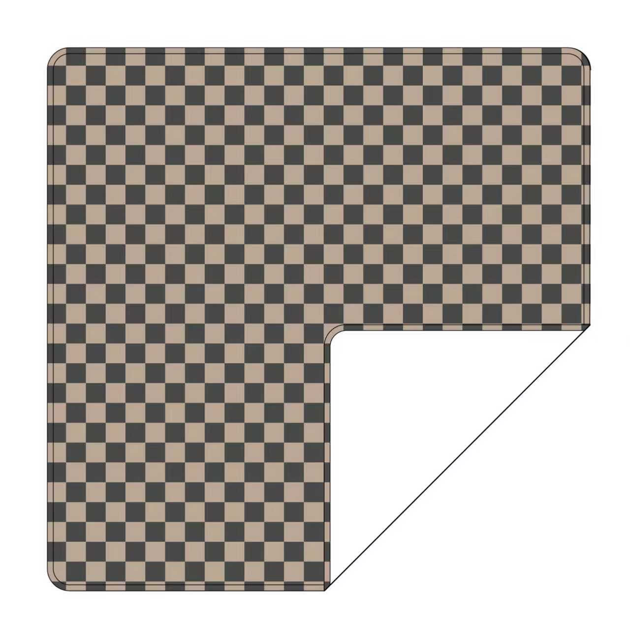 Checks: Lightweight Blanket