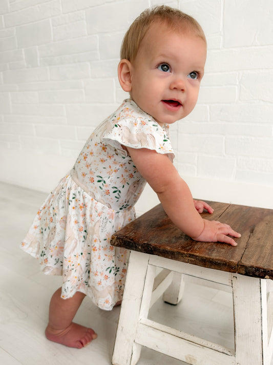Enchanted: Bodysuit Twirl Dress