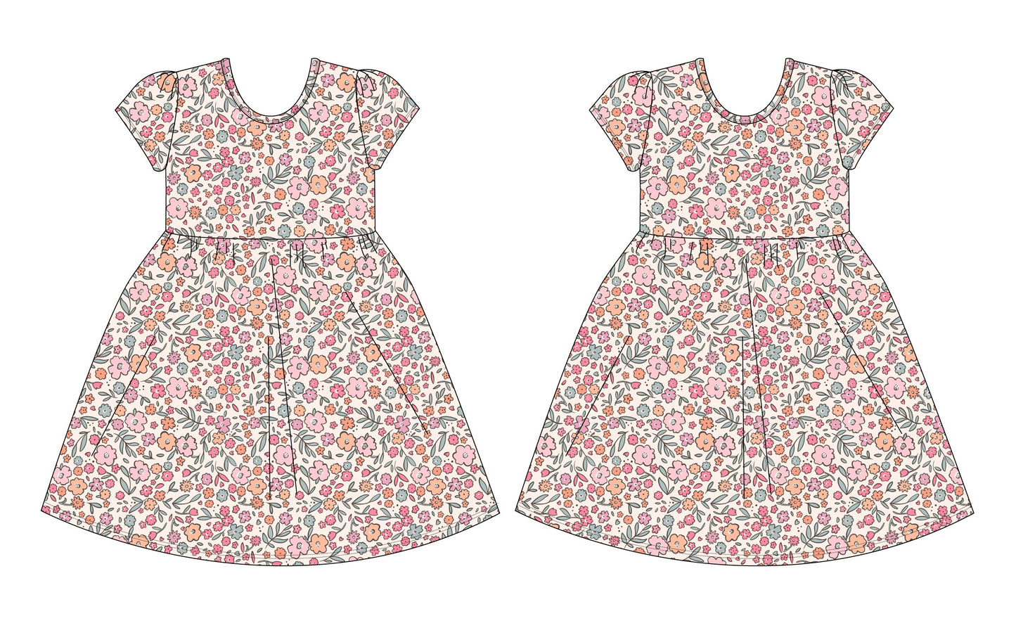 Blossom Bestie: Skater Dress