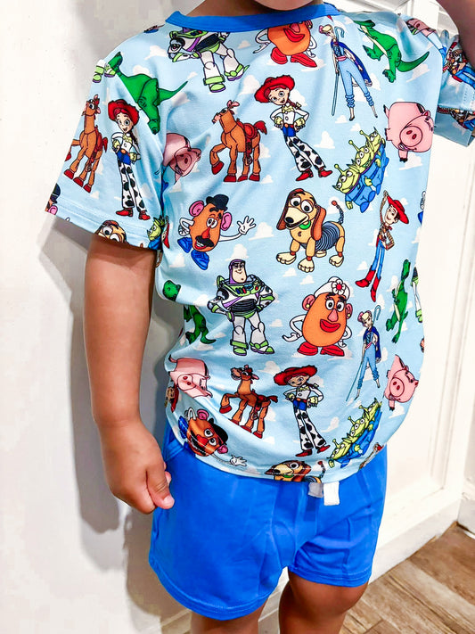 Reach for the Sky: Pocket Short and Tee