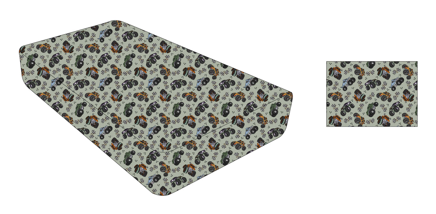 Stadium Smash - Twin Sheet Set