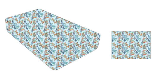 City Safari - Twin Sheet Set