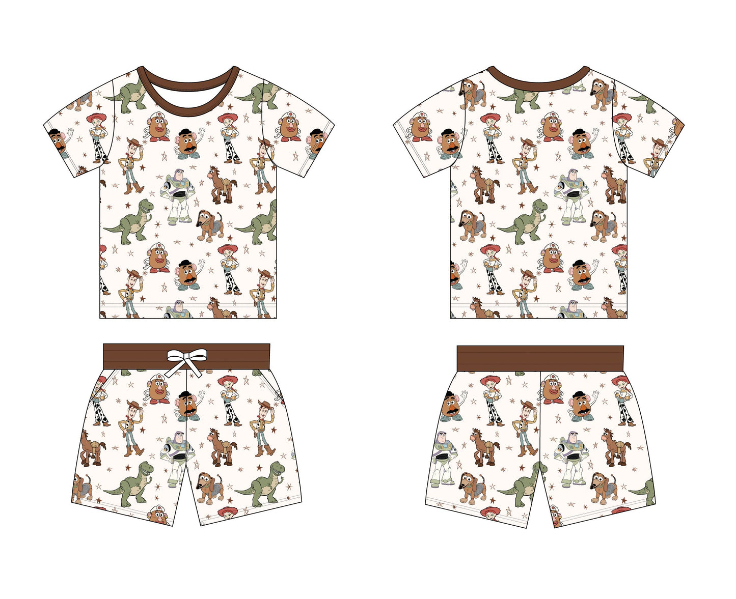 Andy's Gang - Pocket Short Set